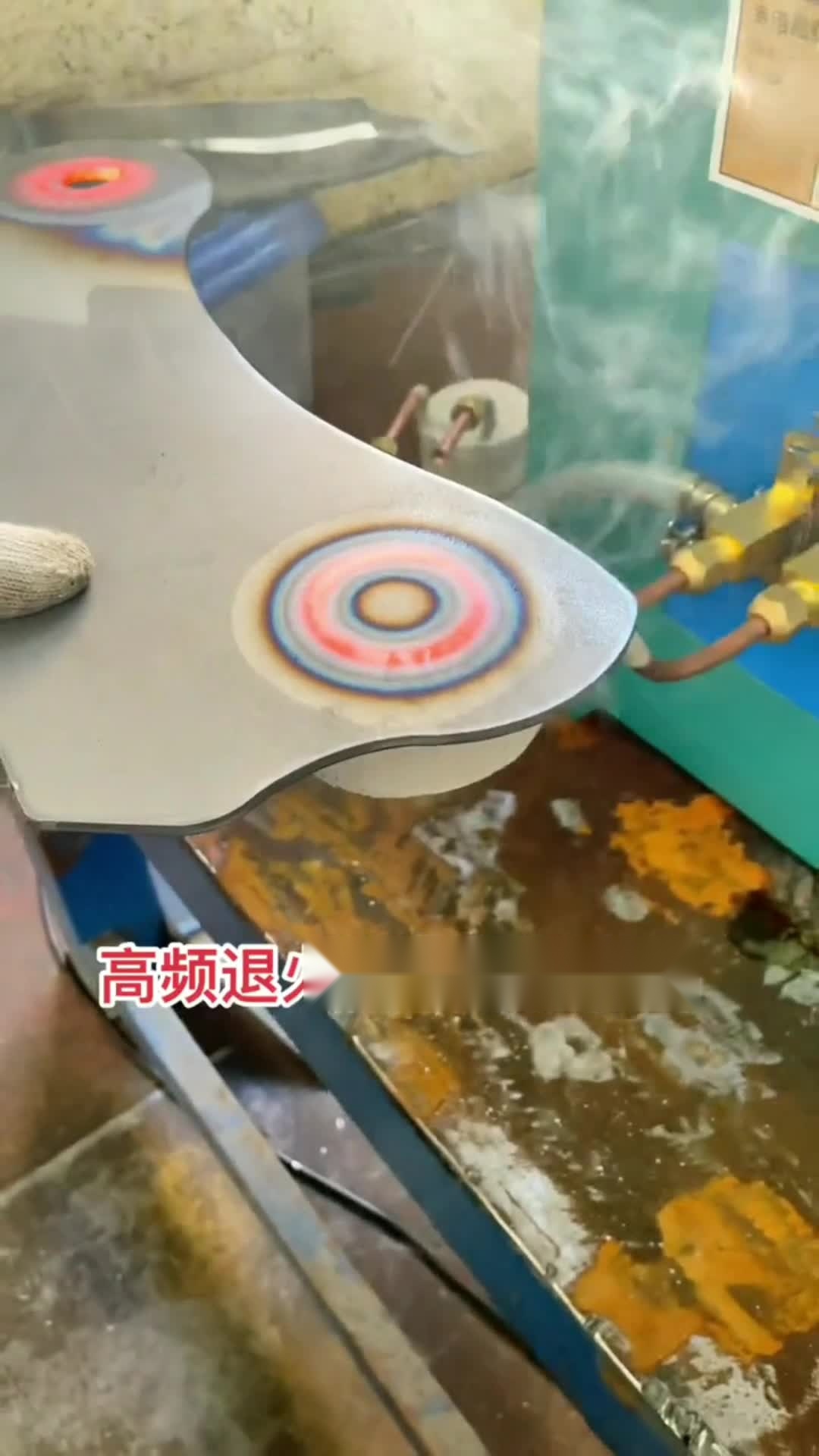 高频91免费看黄下载加热设备 汽车某零部件退火工艺