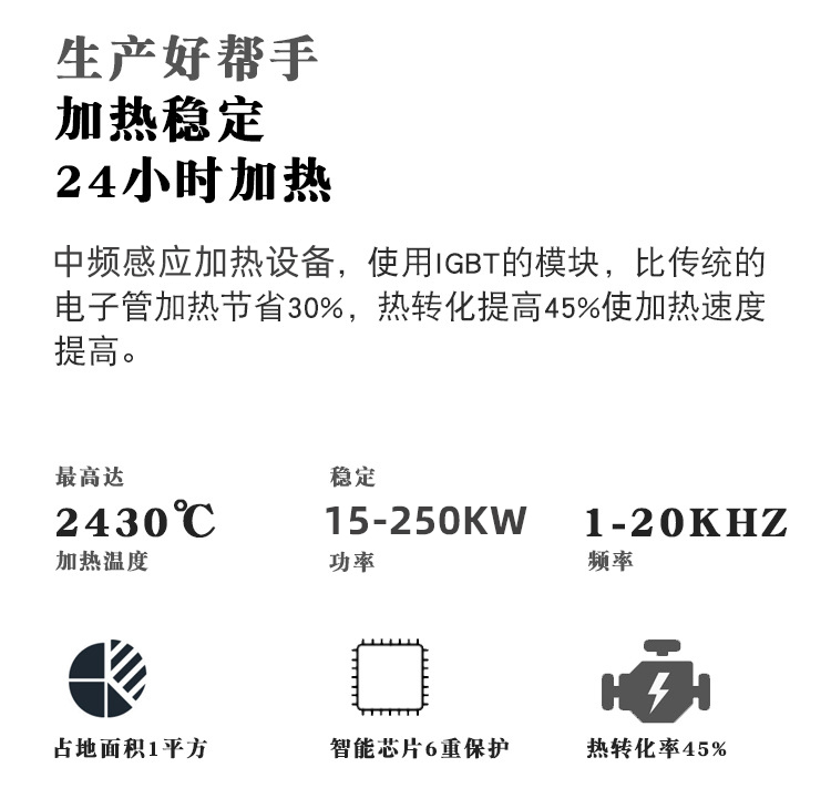 中频91免费看黄下载加热设备HTM-200AB 200KW中频锻造炉(图4)