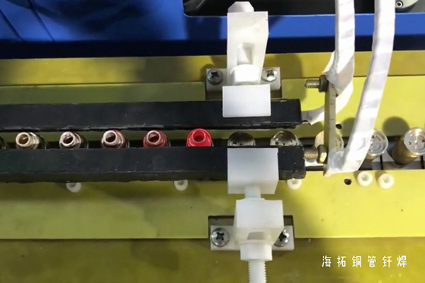 高频91免费看黄下载钎焊设备 某铜工件自动焊接处理