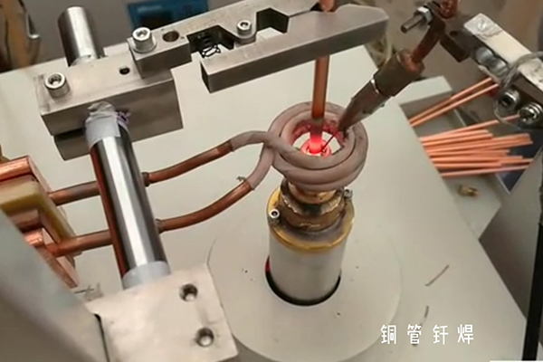  高频91免费看黄下载钎焊机自动送焊丝 实现焊接自动化